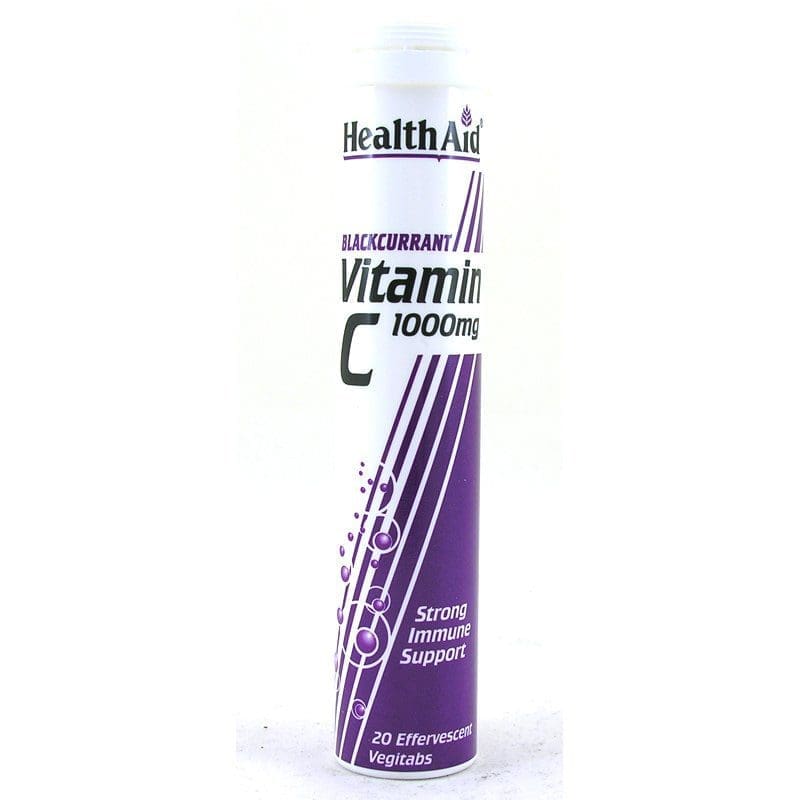 Health aid  Vitamin C EFF B/Currant 20S
