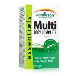 Jamieson Multivitamin 10 Adults Caplets  90'S