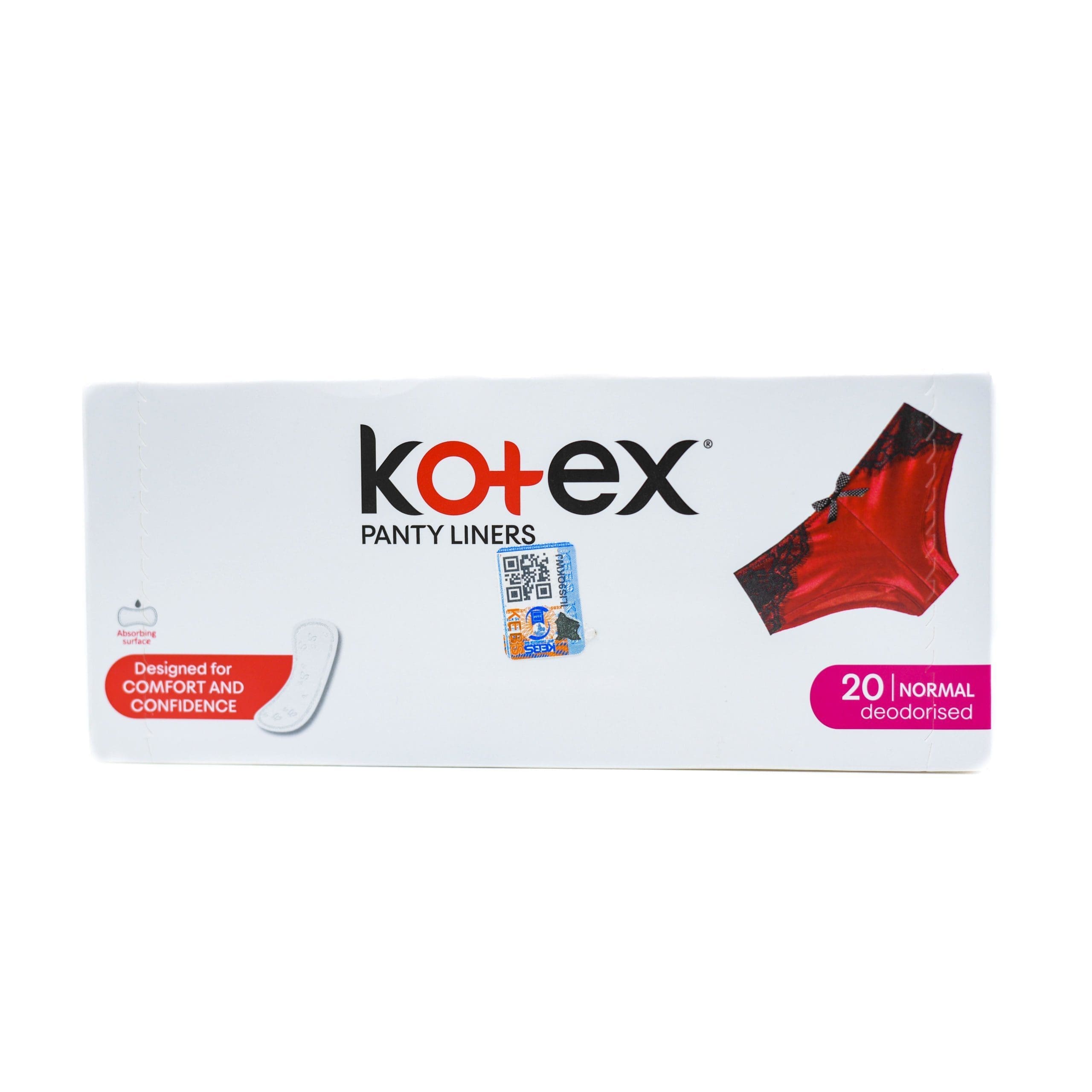 Kotex Panty Liners Regular 20S Kotex Kenya