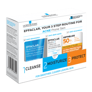 La Roche- Posay Effaclar Acnes Routine Kit 3 in 1