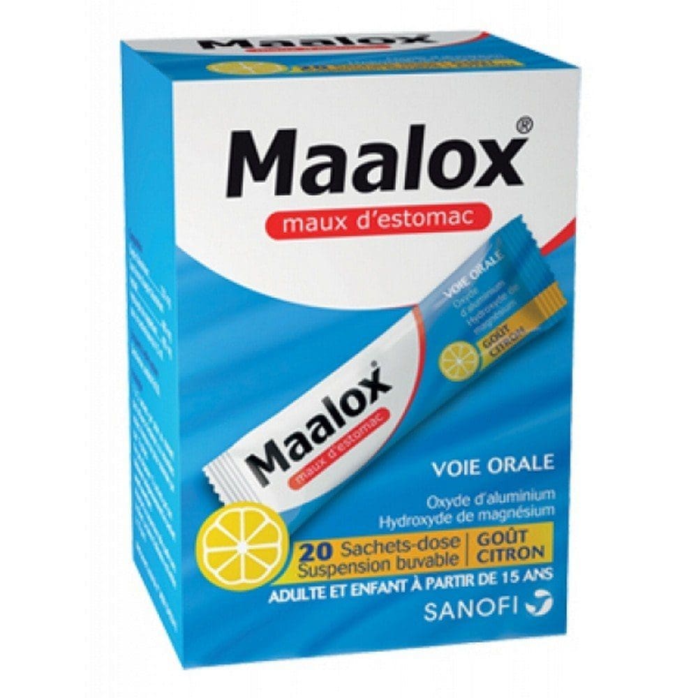 Maalox Satchets Lemon 20S