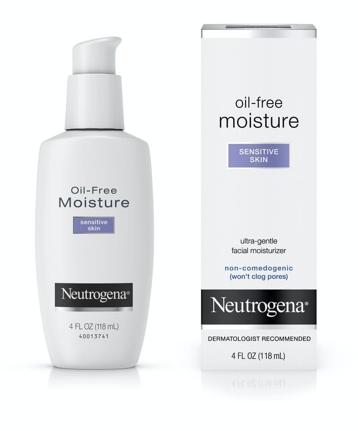 Neutrogena Oil Free Moisture Sensitive Skin 118ml