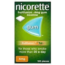 Nicorette Fruitfusion Gum 4mg