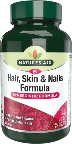 Natures Aid Hair  Skin & Nails Tablets  90s