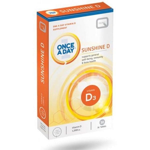 Quest Once A Day Sunshine D Tablets 30s