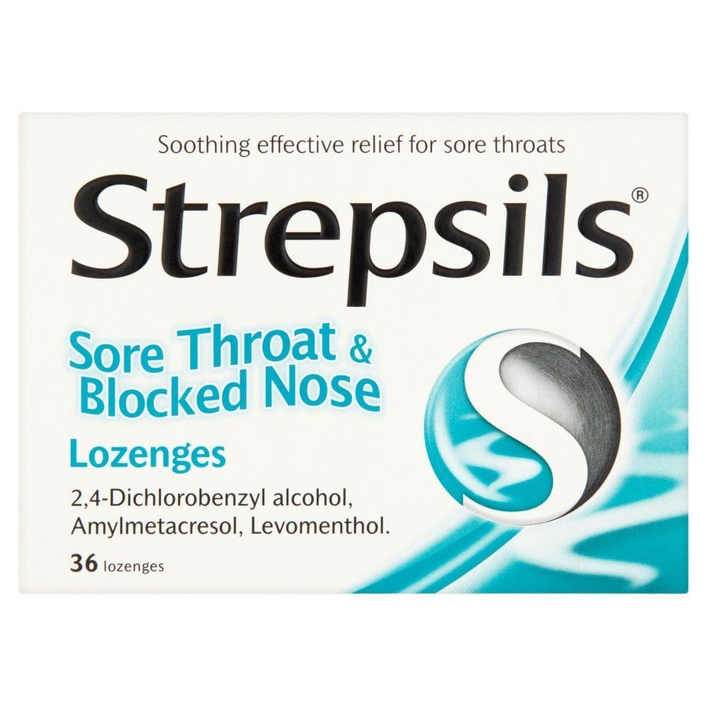 Strepsils Sore Throat & Blocked Nose 36s