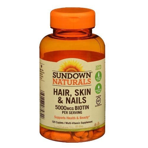 Sundown Hair  Skin And Nails Caplets 120s
