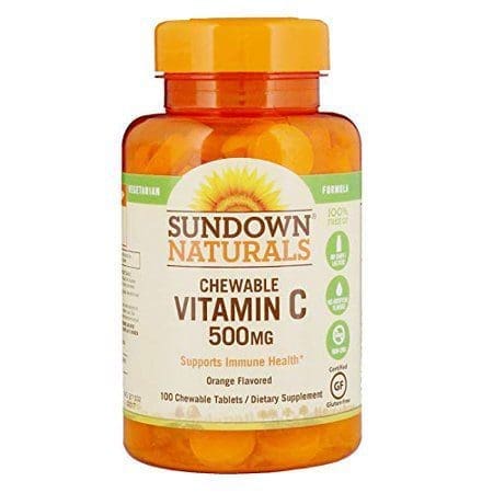 Sundow Vitamin C 500 mg  chew Tabs 100