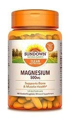Sundown Magnesium 500Mg Caplets 180S