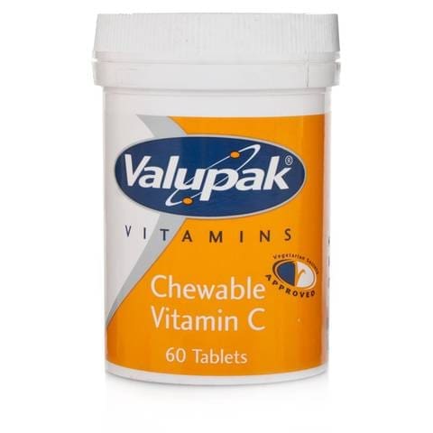 Valupak Vitamin C Chew 80MG Tab 60