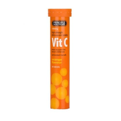 Vitamin C EFF Orange 1000MG 20S (Principle Health Care)