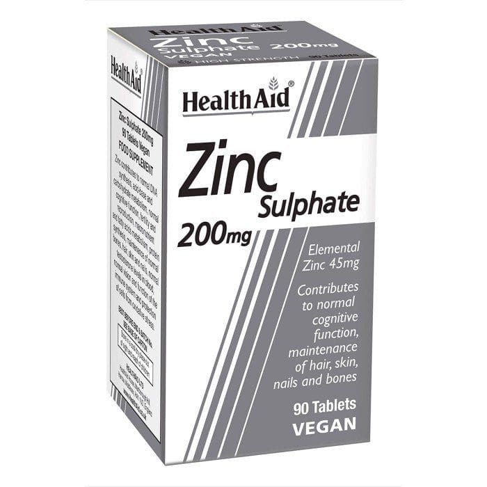 Health Aid  Zinc Sulphate 200MG