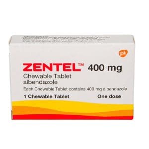 Zentel 400 mg Tablets 1s