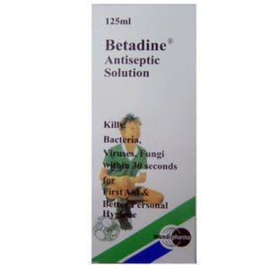 Betadine Antiseptic Solution 125 ml