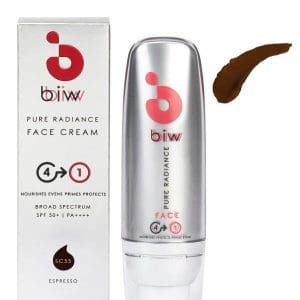 Espresso SC55 (Medium to Dark) biw biw '4 in 1' Radiant Skin Primer + Protect 40ml