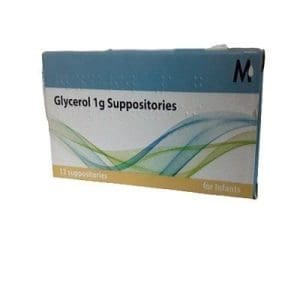 Glycerine Infant Suppositories 1G