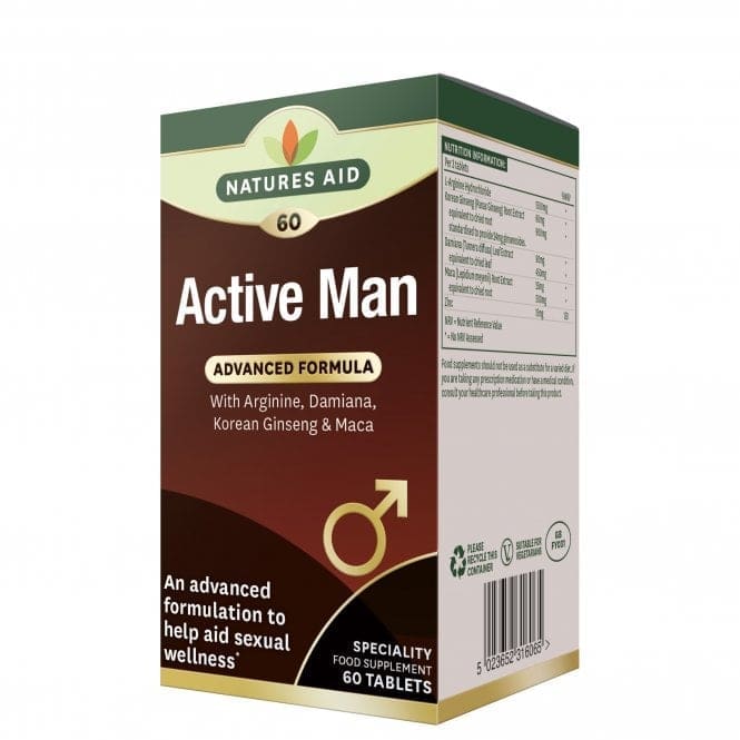 Natures Aid Active Man Arginine