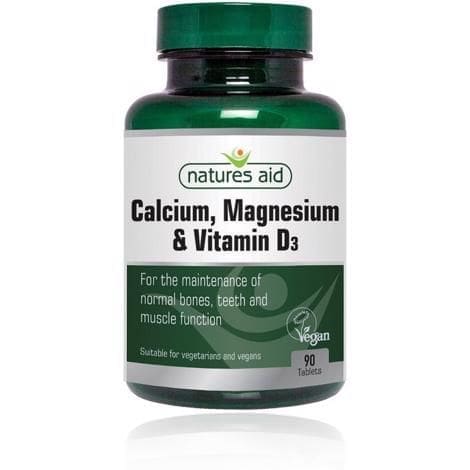 Natures Aid  Calcium  Magnesium & Vitamin D3 90s
