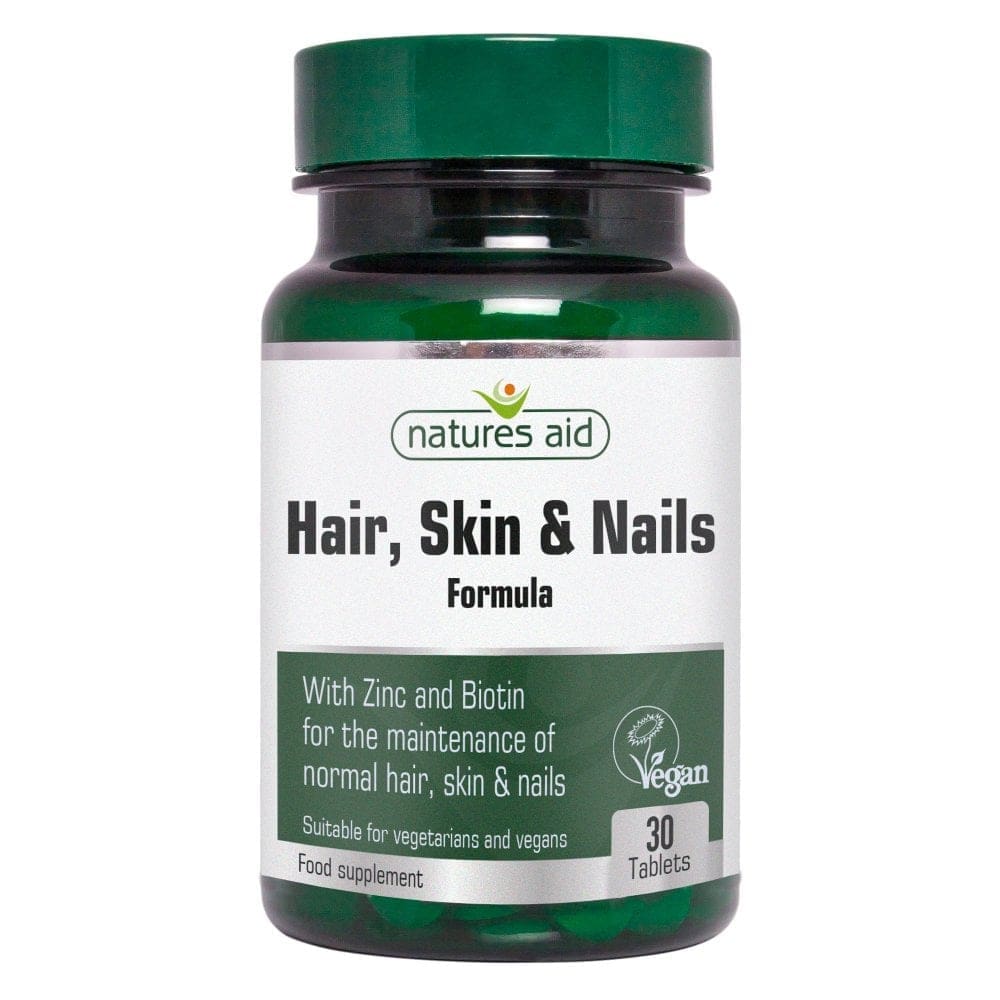 Natures Aid Hair  Skin & Nails Tablets  90s