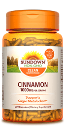 Sundown Cinnamon 1000mcg Caps 200s