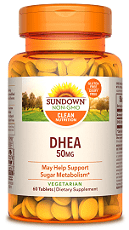 Sundown DHEA Tablets 50mg 60s