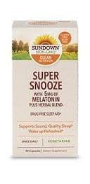 Sundown Super Snooze Melatonin 90s