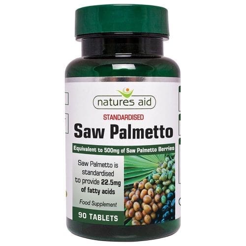Natures Aid Saw Palmetto Complex Tablets  60s