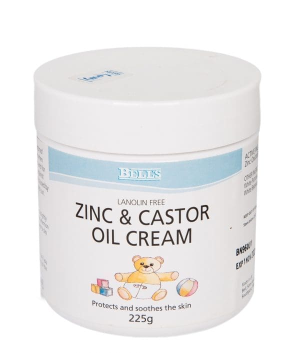 Zinc and Castor Oil Cream 225g