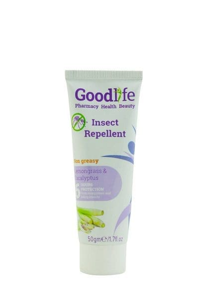 Goodlife Lemon Grass and Eucalyptus insect Repellent Tube 50ml