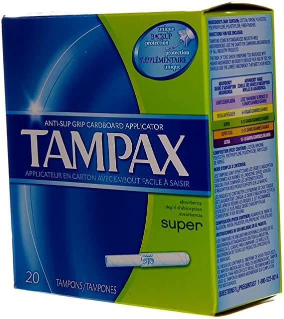 Tampax Tampons Original 20S Super
