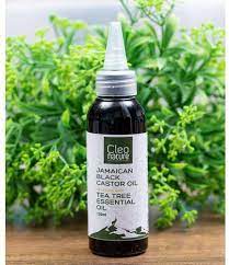 Cleo Nature Jamaican Black Castor Oil With Tea Tree Essential Oil 120Ml