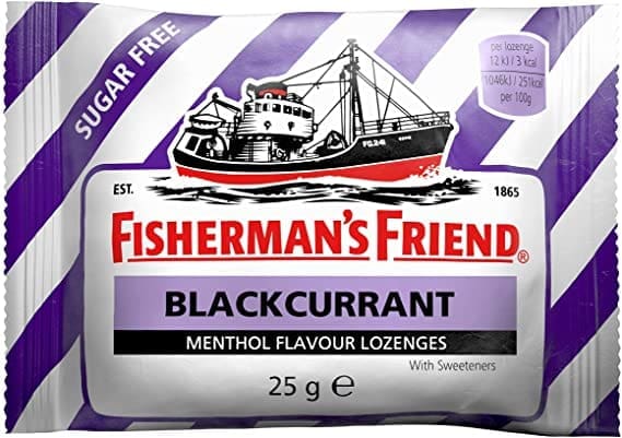 Fishermans Friend Lozs 25G Blackcurrant