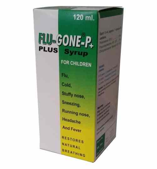 Flugone P Cough Syrup 120Ml