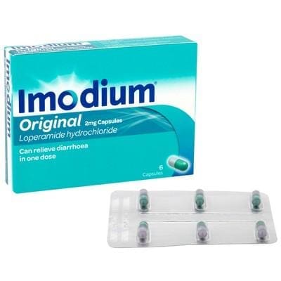 Imodium Loperamide 2Mg Caps 6S