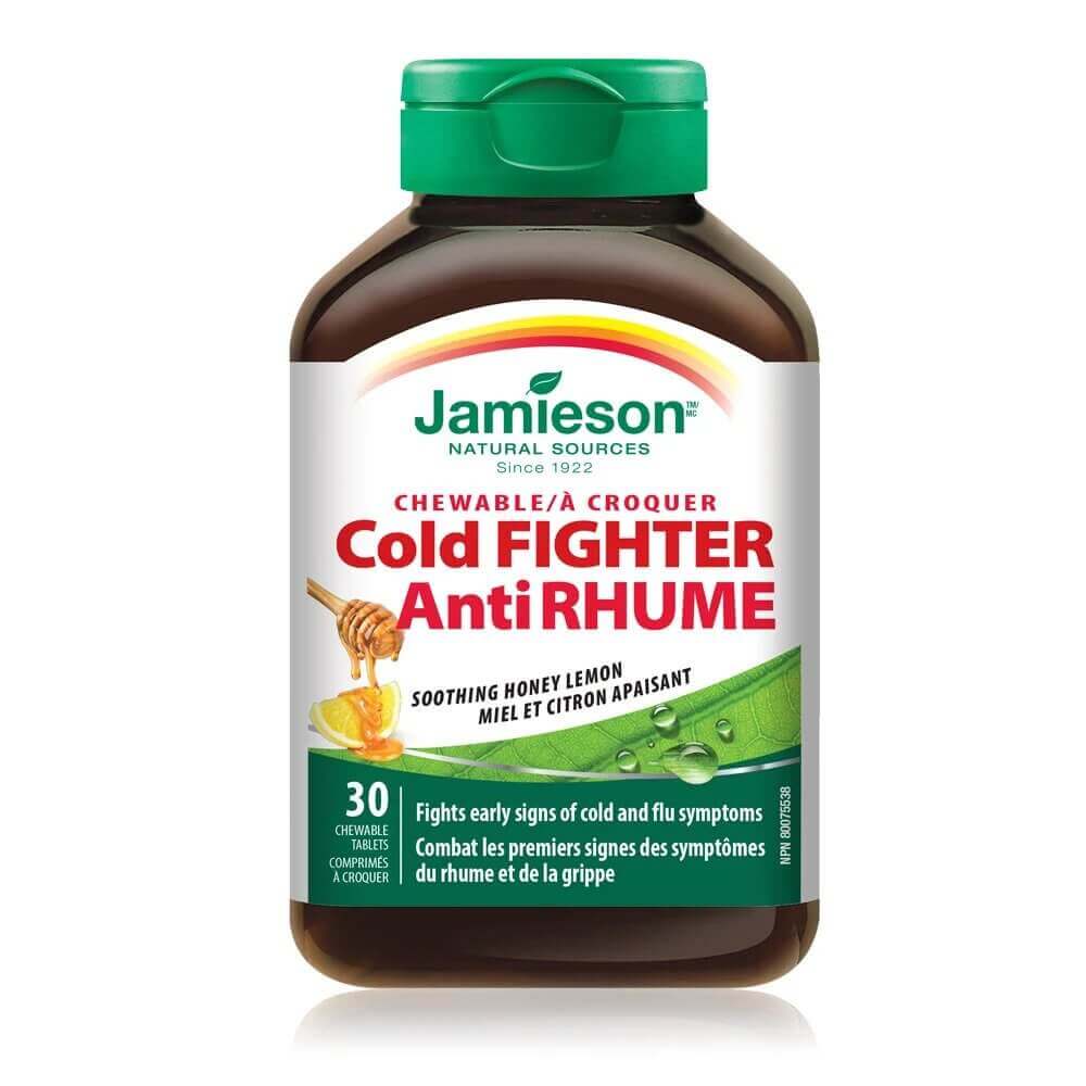 Jamieson Cold Fighter Chewable Tablets 30S