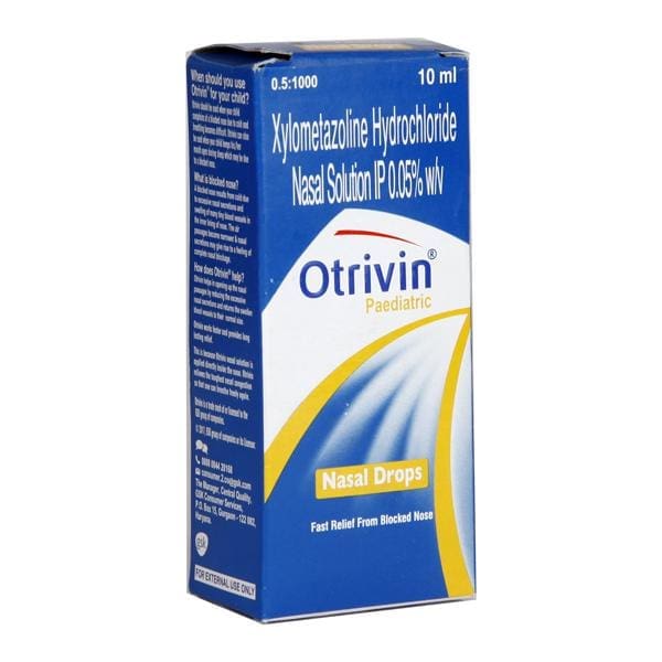 Otrivin Paediatric Drops 10Ml