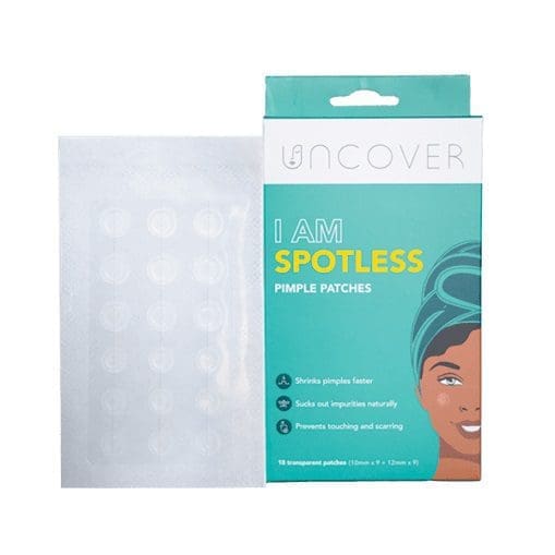 Uncover Pimple Patches 18pcs( Buy 1 get 1 Aloe Vera Tissue Mask Free)