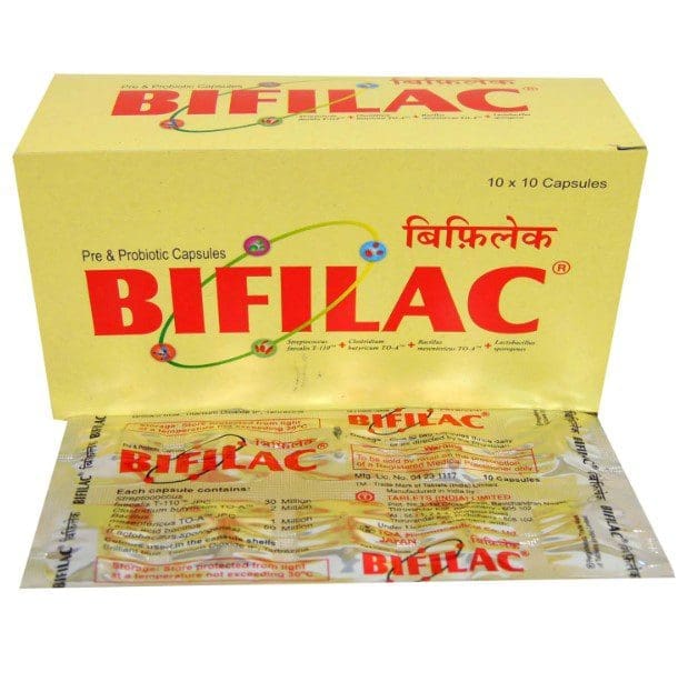 Bifilac Pre & Probiotic Capsules