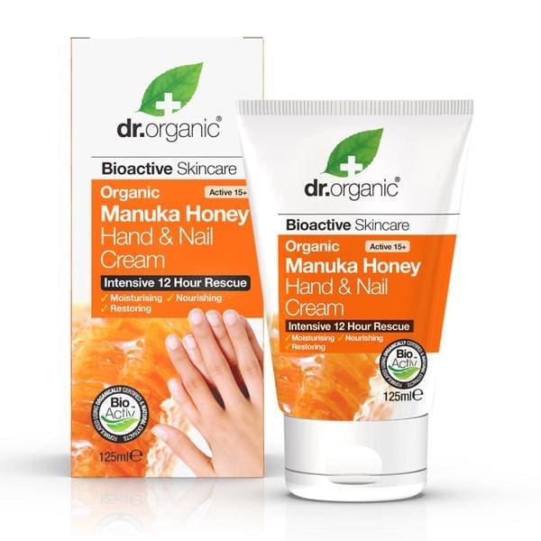 Dr Organic Manuka Honey Hand & Nail Cream 125Ml