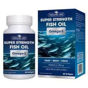Natures Aid Super Strength Omega 3 1200Mg 60S