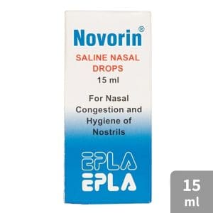 Novorin Saline Nasal Drops 15Ml
