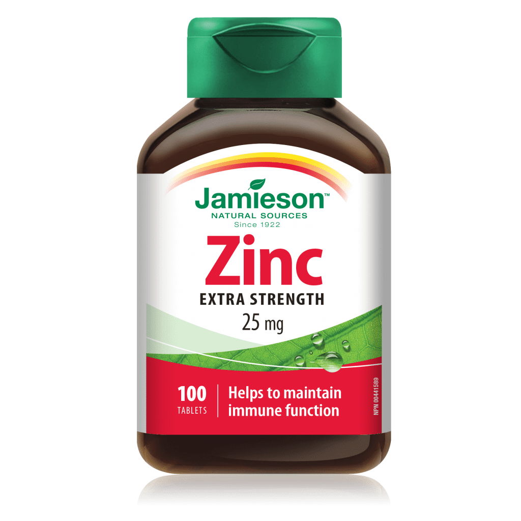 Jamieson Zinc 25Mg 100 S