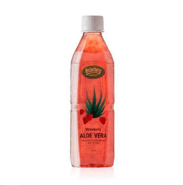 Osterberg - Apple Grape & Strawberry Fruit Drink Blend With Aloe Vera - 500Ml