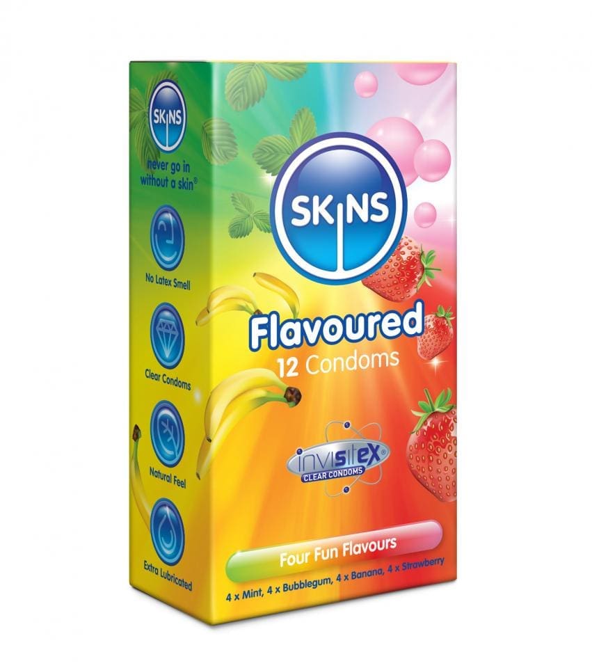 Skins Condoms Flavours 4S