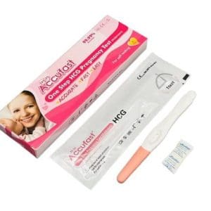 Accufast Hcg Pregnancy Test Mid Stream 1S