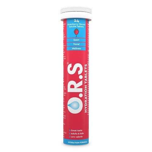 Ors Hydration Tablets 24S - Strawberry