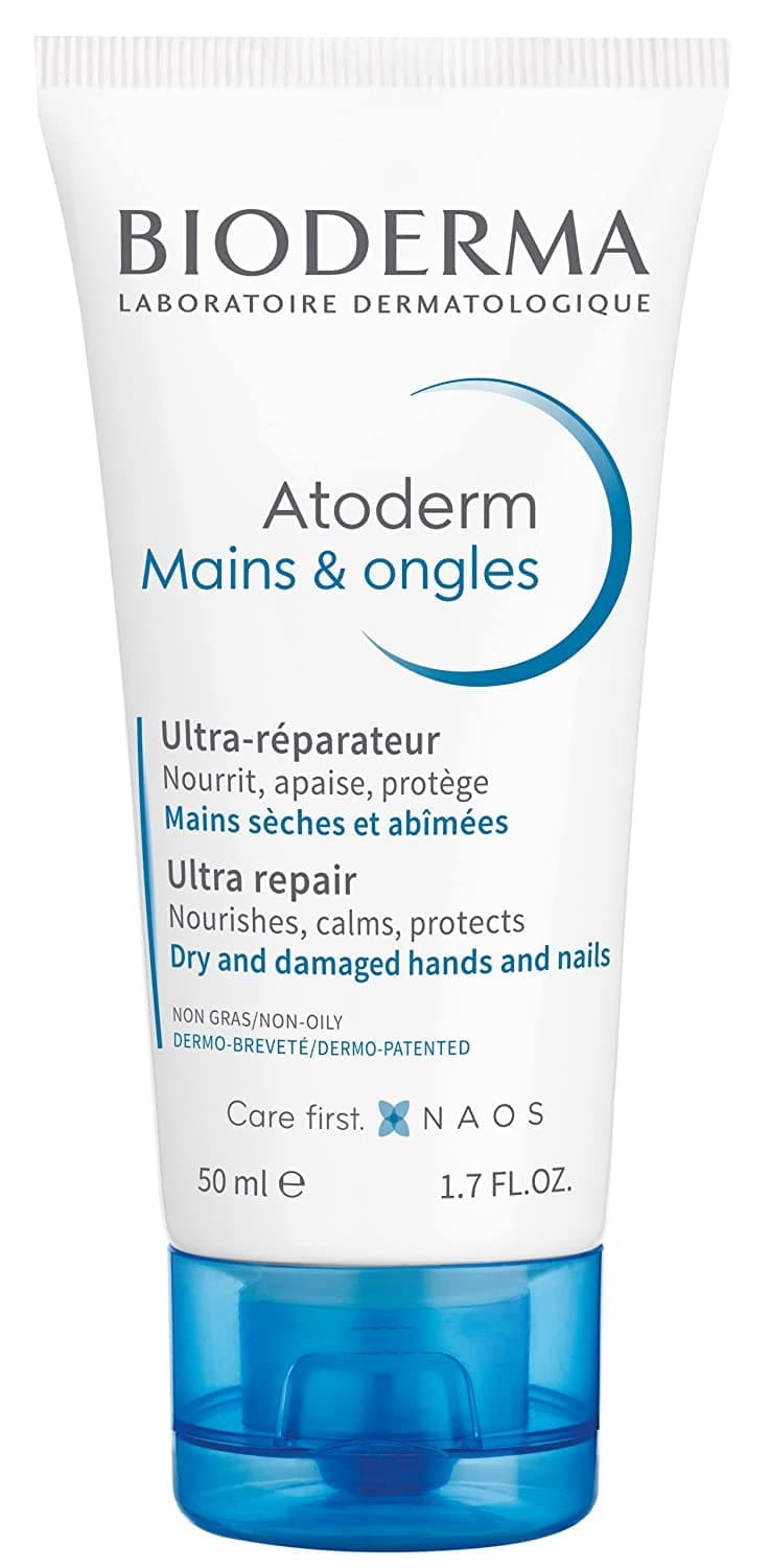 Bioderma Atoderm Ultra Repair Hands & Nails Repair Cream For Dry & Damaged 50Ml