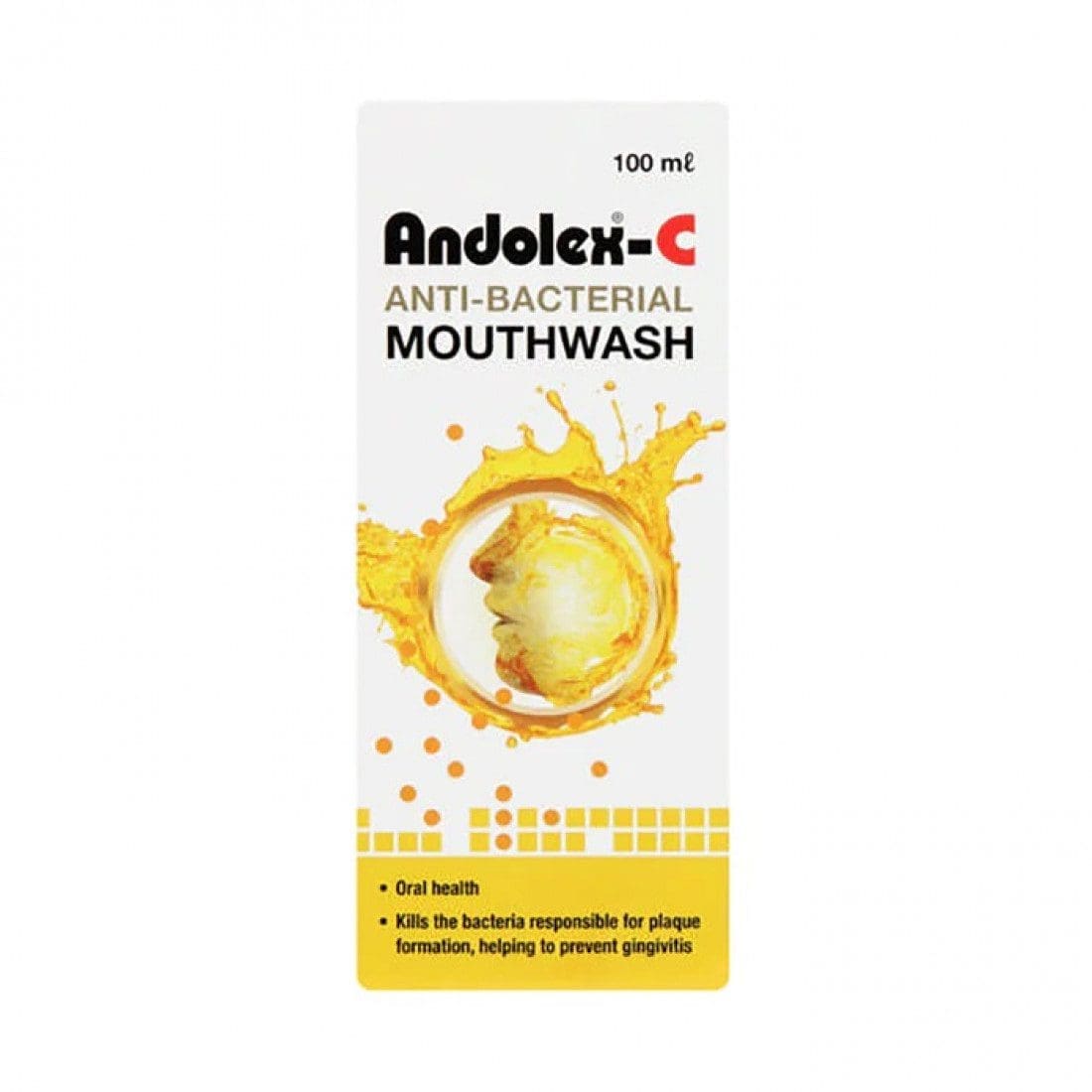 Andolex-C Antibacterial Mouthwash 100Ml
