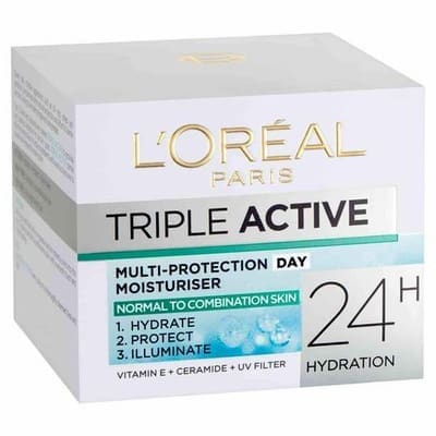 L’Oréal  Paris Triple Active Day Normal/Combination Skin 50Ml