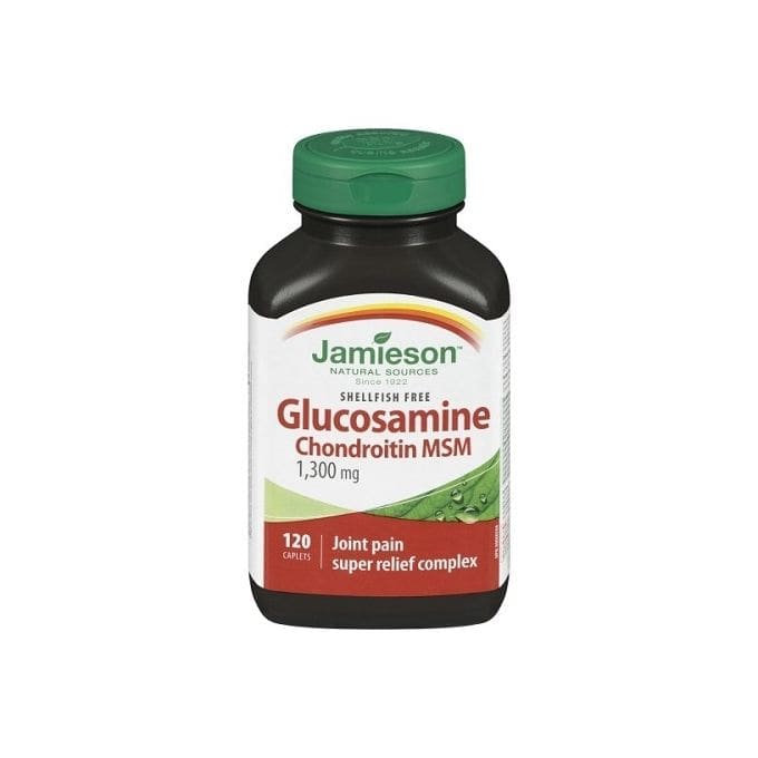 Jamieson Glucosamine Chondrottin Msm 1300Mg Caplets 120S